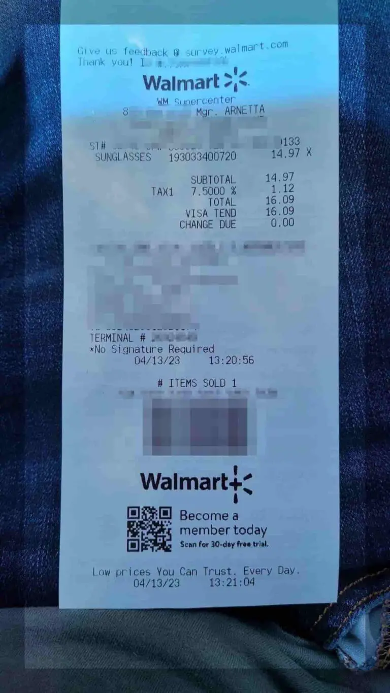 Can Walmart Check Your Receipt